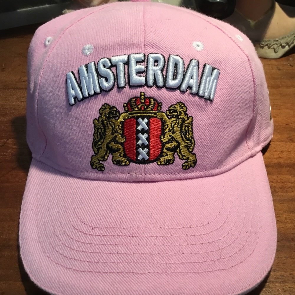 Pink Amsterdam hat